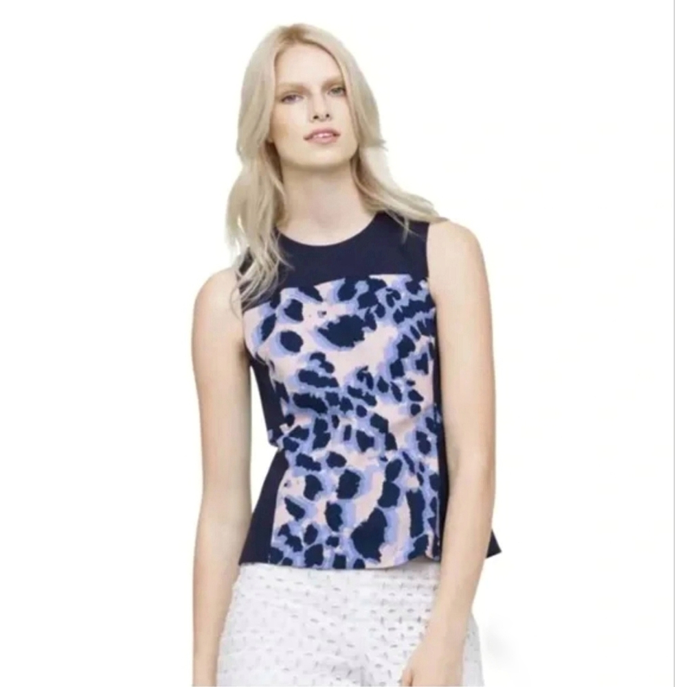 CLUB MONACO | Sleeveless Peplum blouse/top Size 2